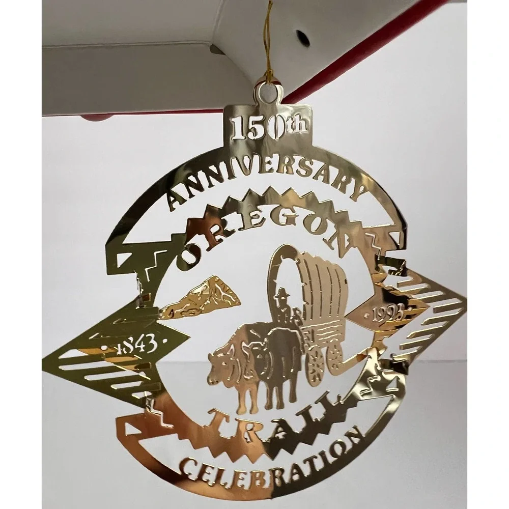 Oregon Trail Celebration 150th Anniversary Ornament‎ - Picture 4 of 6